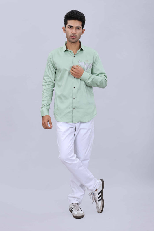 satin fabric shirt